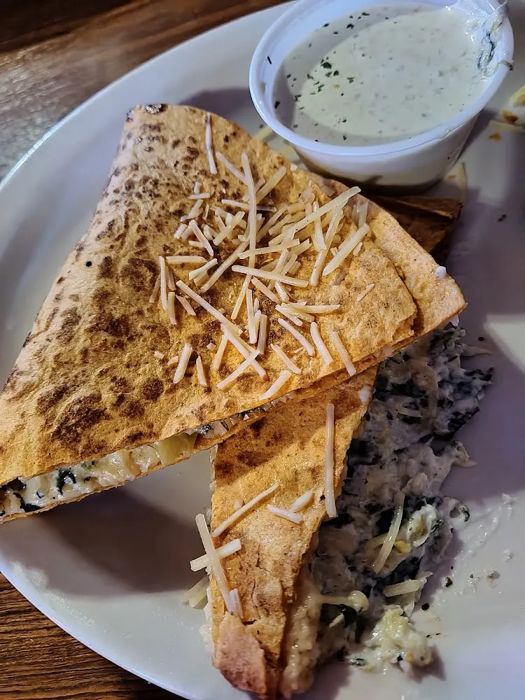 Spinach Quesadilla
